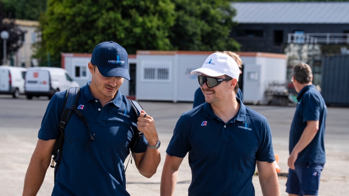 First Sail For La Roche-Posay Racing Team