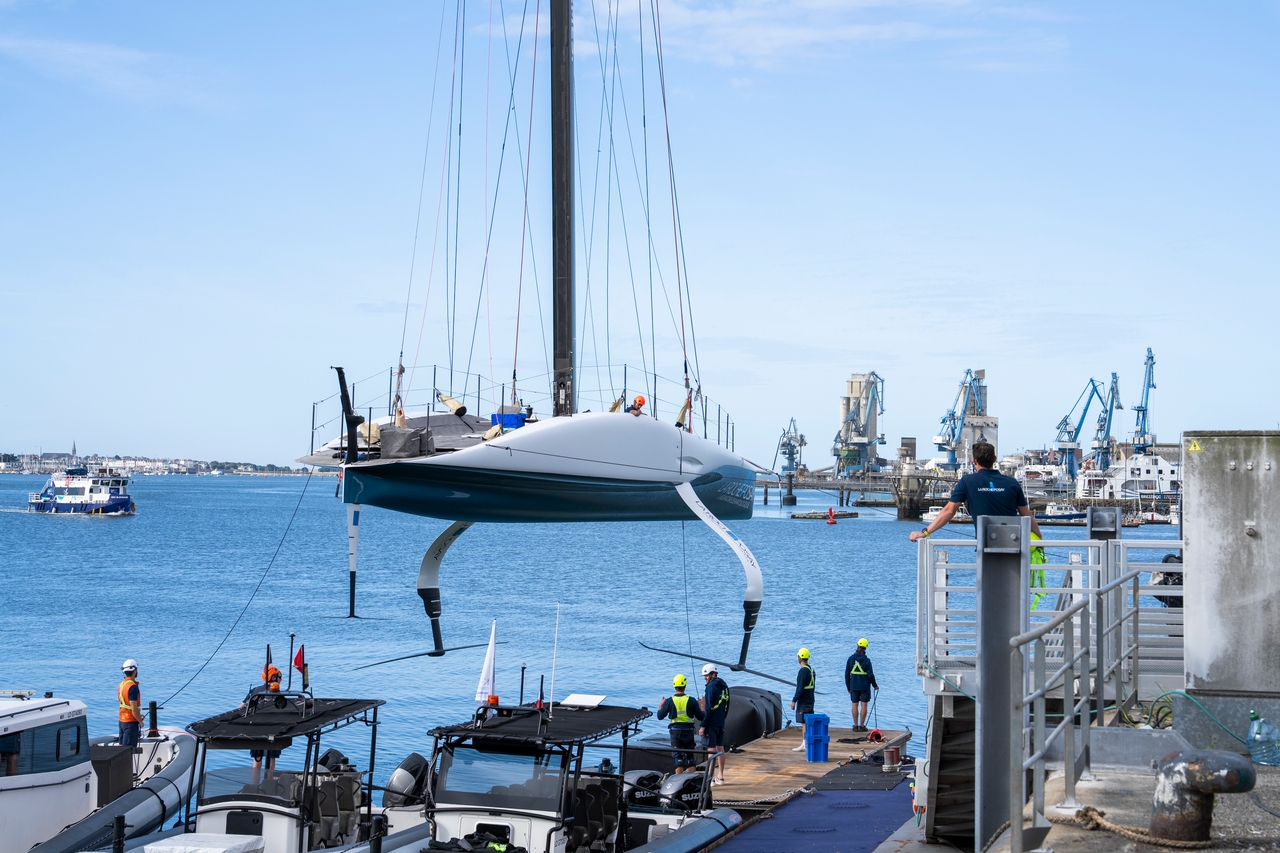 First Sail For La Roche-Posay Racing Team