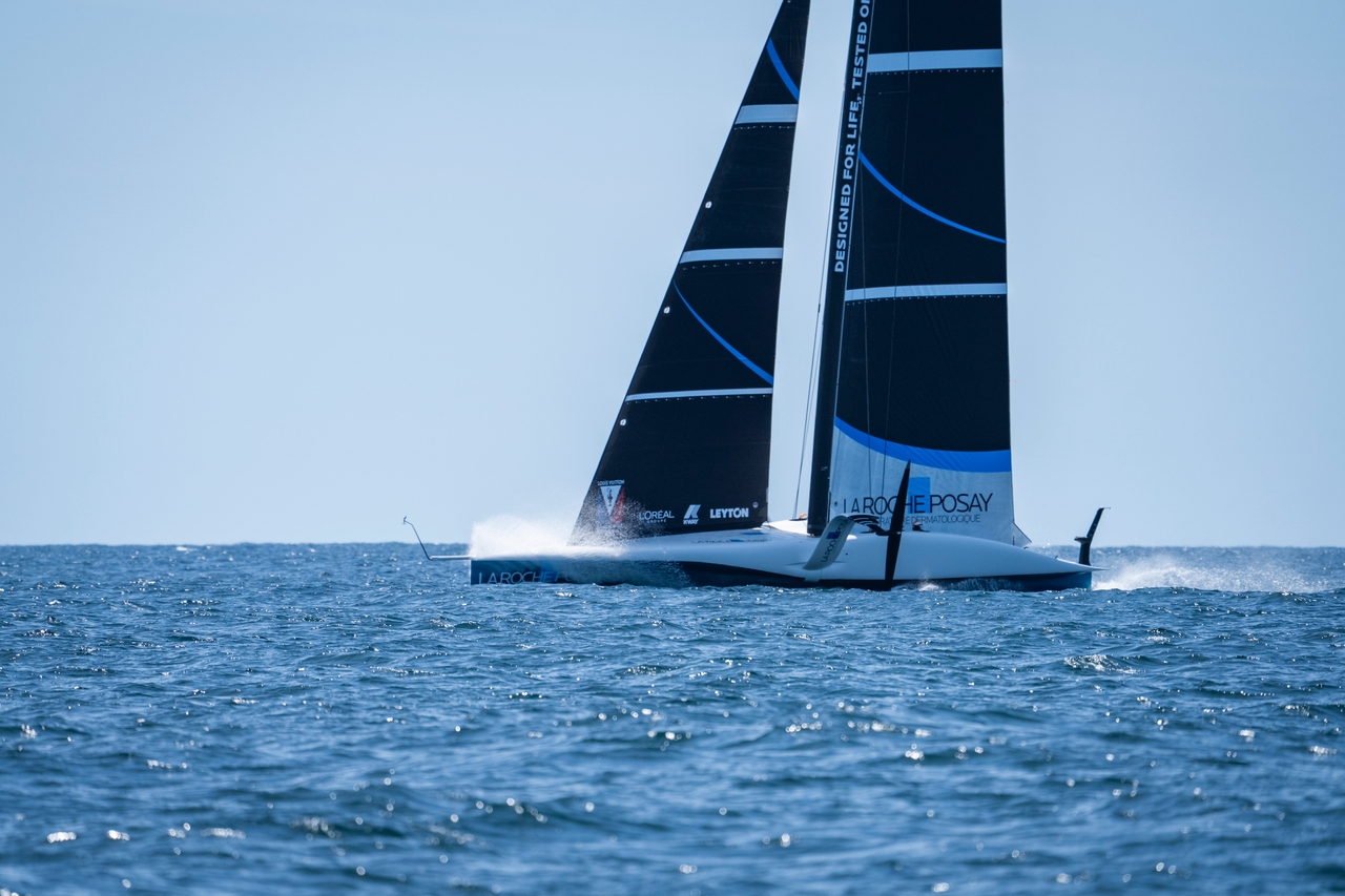 First Sail For La Roche-Posay Racing Team