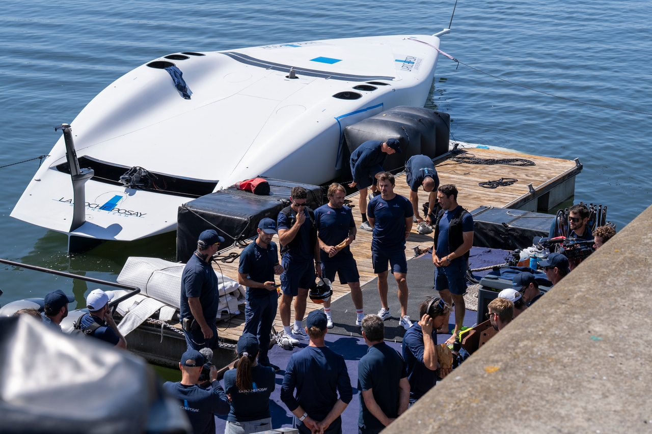 First Sail For La Roche-Posay Racing Team