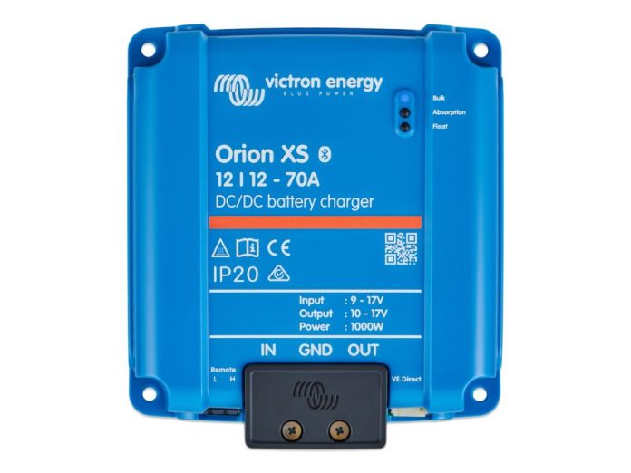New 70A option joins Victron's Orion XS DC-DC charger lineup New 70A option joins Victron's Orion XS DC-DC charger lineup.// Supplied