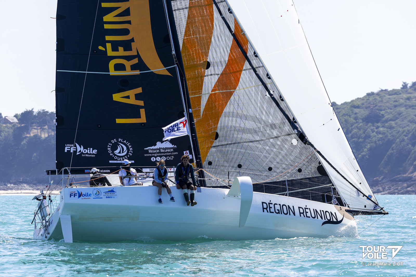 La Réunion breaks through for first Tour Voile win in tricky Saint-Brieuc conditions