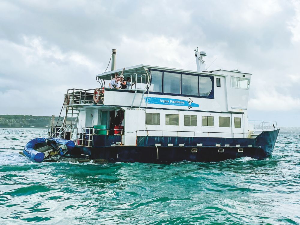Have houseboat, will travel. // Supplied