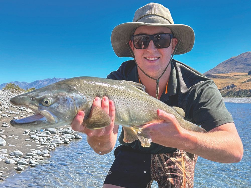 A jet boat gives access to good fishing. // Photo credit: Ollie Sharpe