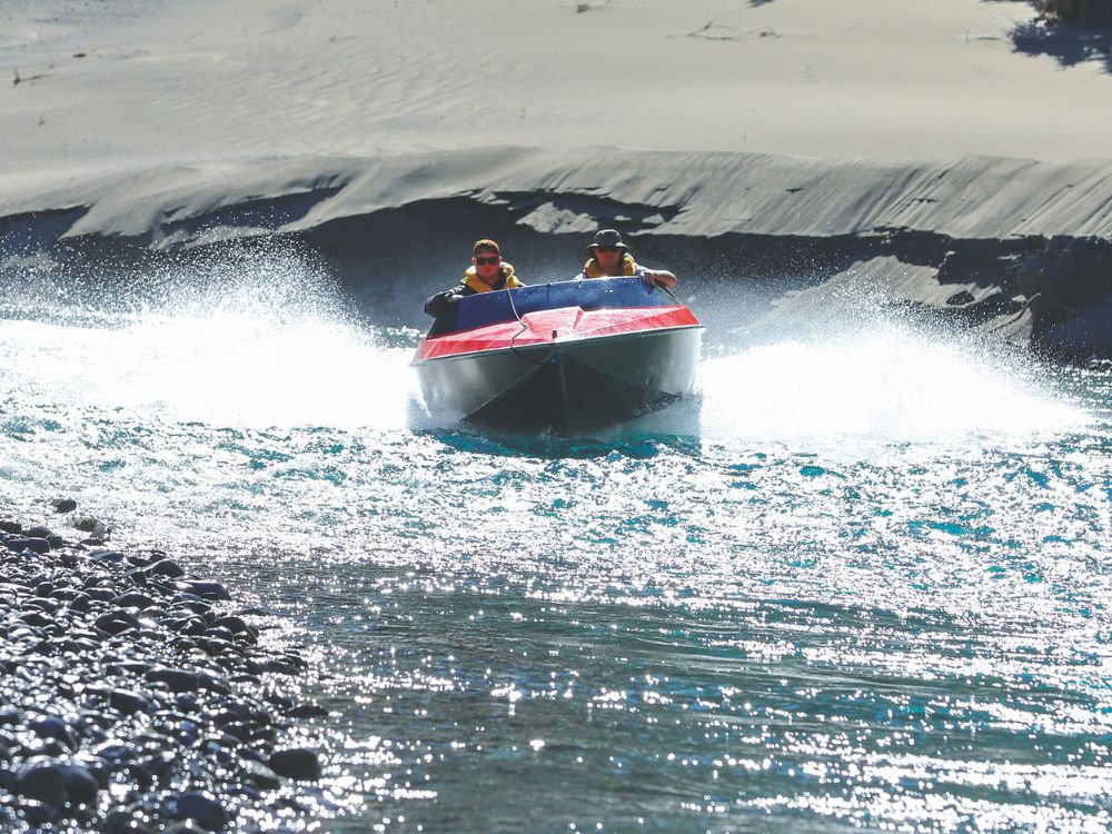 Running the rapids. // Photo credit: Ollie Sharpe