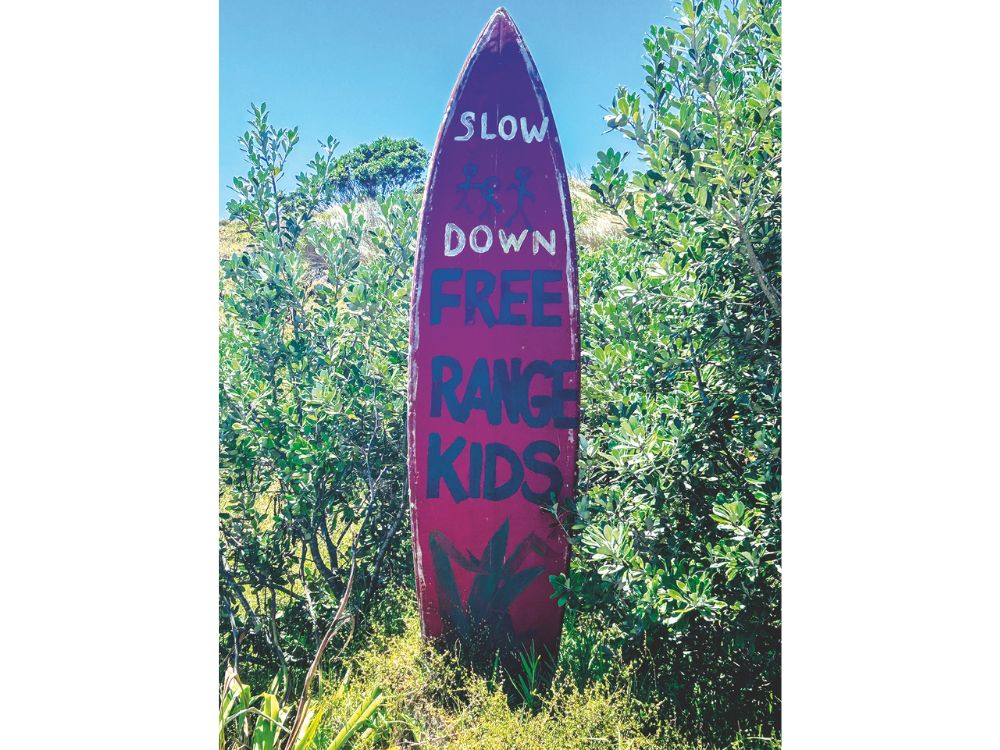 Life on Great Barrier Island is lived at a slower pace and without some of the constraints of the mainland. // Photo credit: Michelle Schultz / Roger Mills