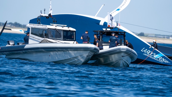 La Roche-Posay Racing Team Capsize In Lorient