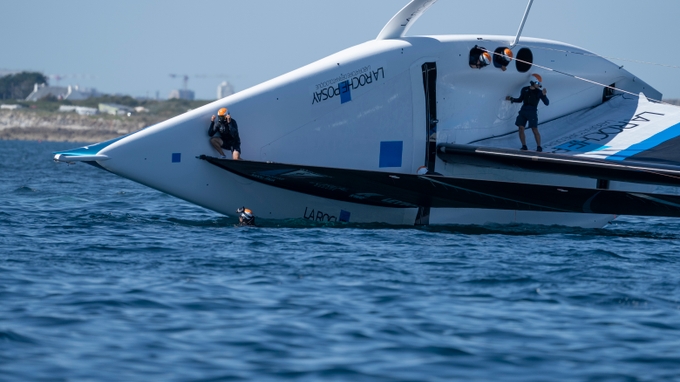 La Roche-Posay Racing Team Capsize In Lorient