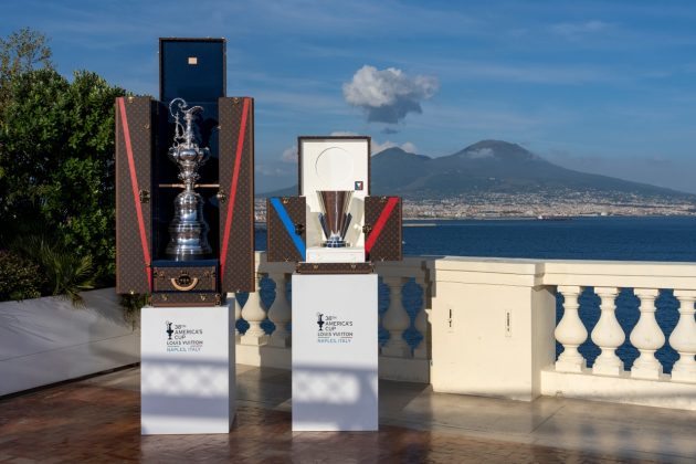 07 July 2026. Louis Vuitton 38th America's Cup - EMIRATES TEAM NEW ZEALAND training in Naples Bay.