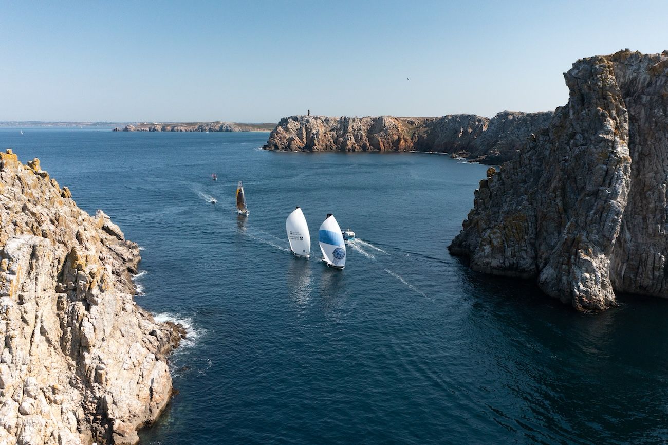 Tour Voile sails out of Camaret-sur-Mer, leaving lasting mark on Breton port