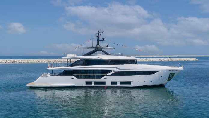 The Navetta 35 sits under 300 GT and slots in as the entry point to Custom Line's displacement range, alongside larger Navetta models. // Courtesy: Custom Line