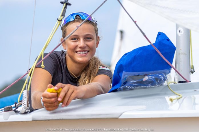 Three New Zealand crews finish strongly at 420 World Championships in Biscarrosse, France
