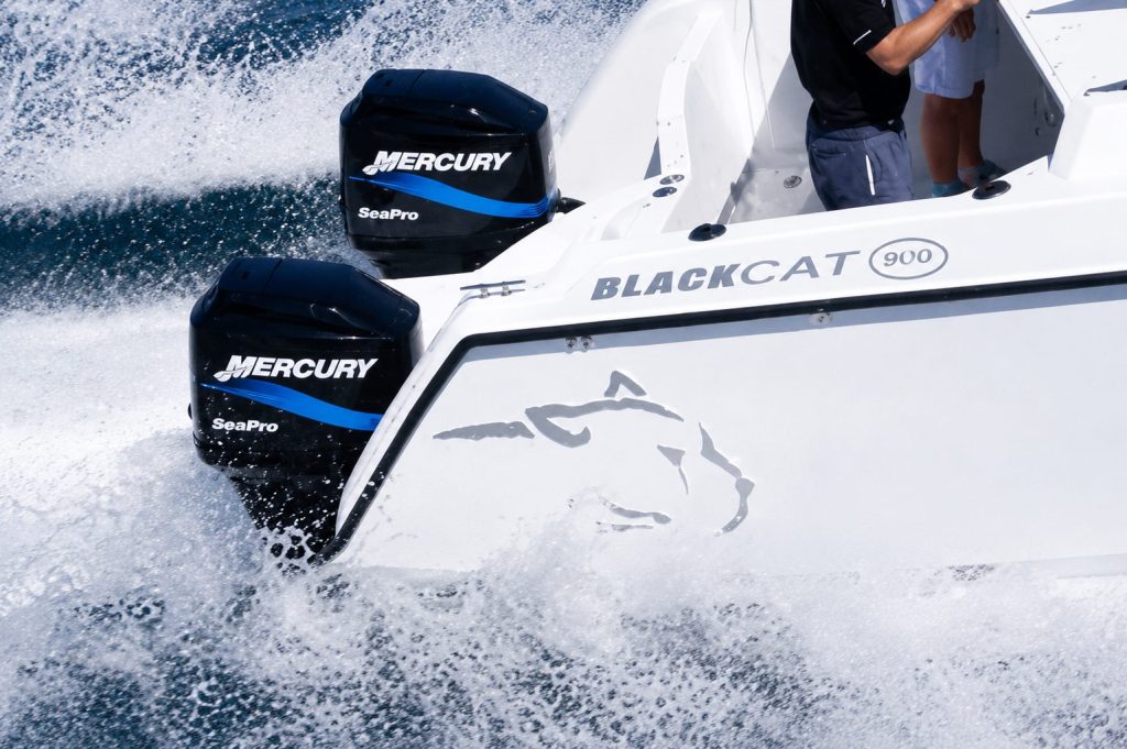 Black Cat 8.9m (AI enhanced due to age of photo)