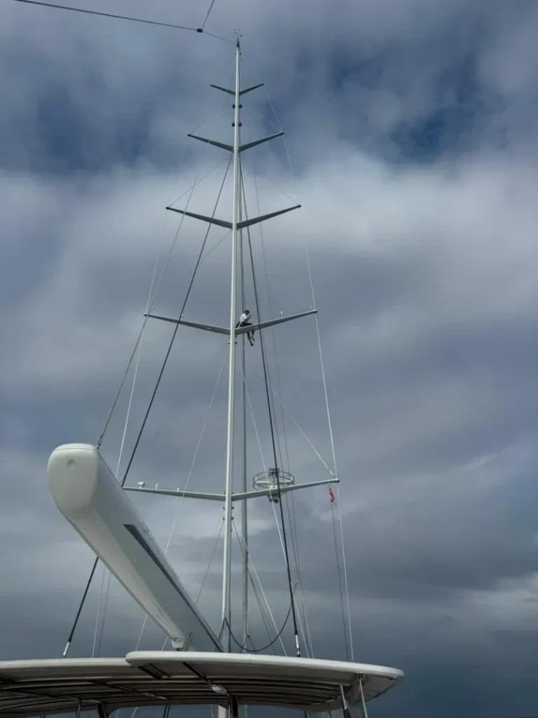 Drummond’s next adventure is as a deckhand on a superyacht in Tahiti. Photo / Supplied