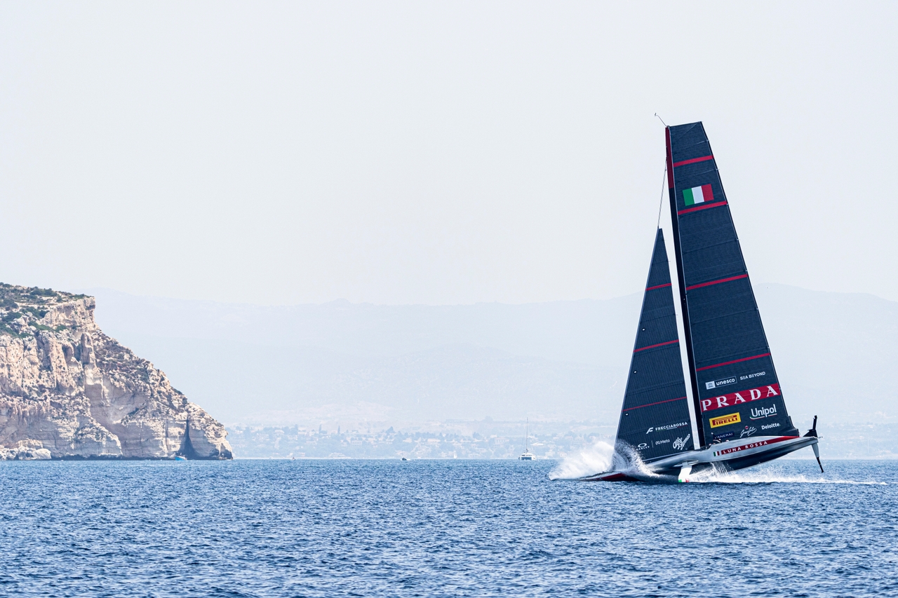 Luna Rossa At The Limit In Cagliari