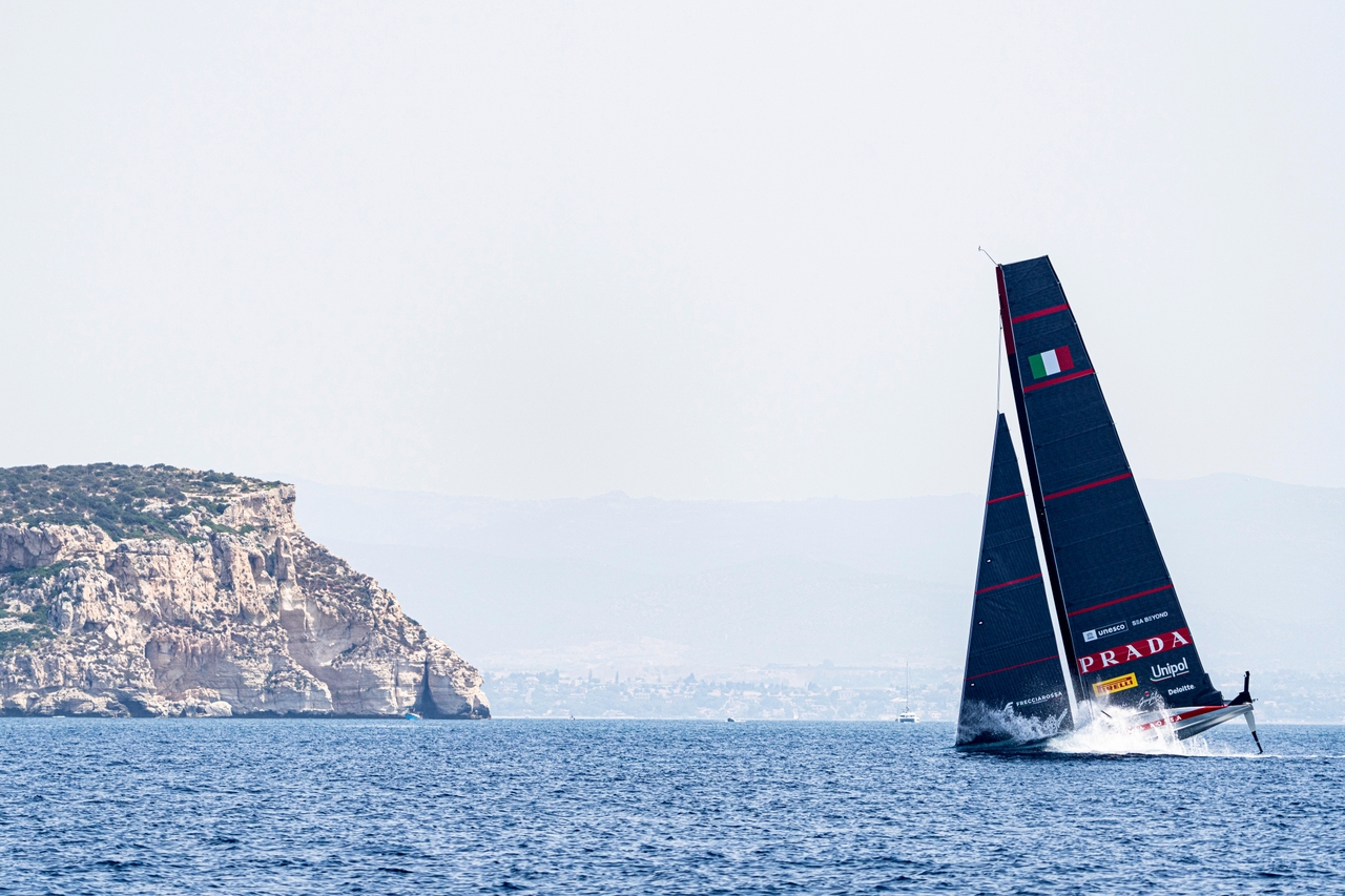 Luna Rossa At The Limit In Cagliari