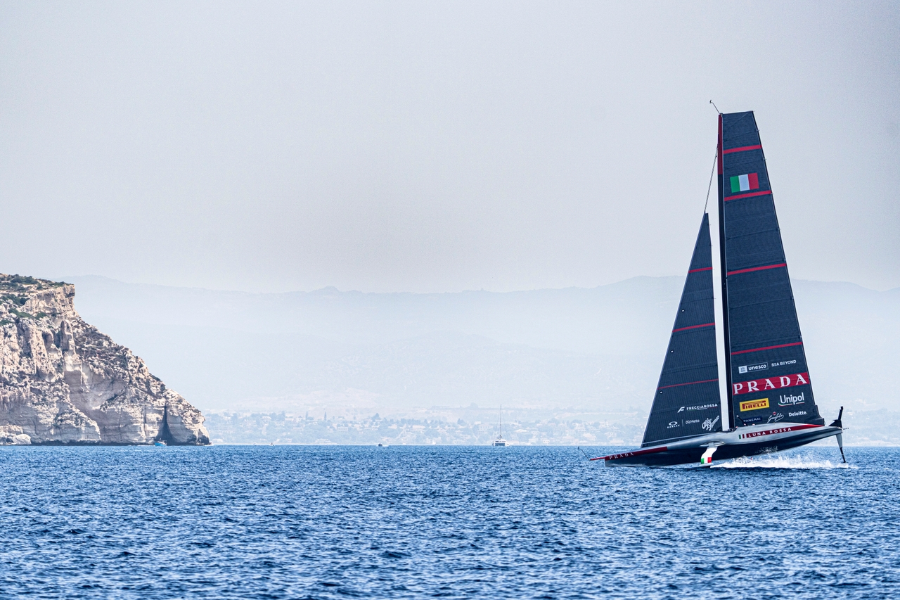 Luna Rossa At The Limit In Cagliari