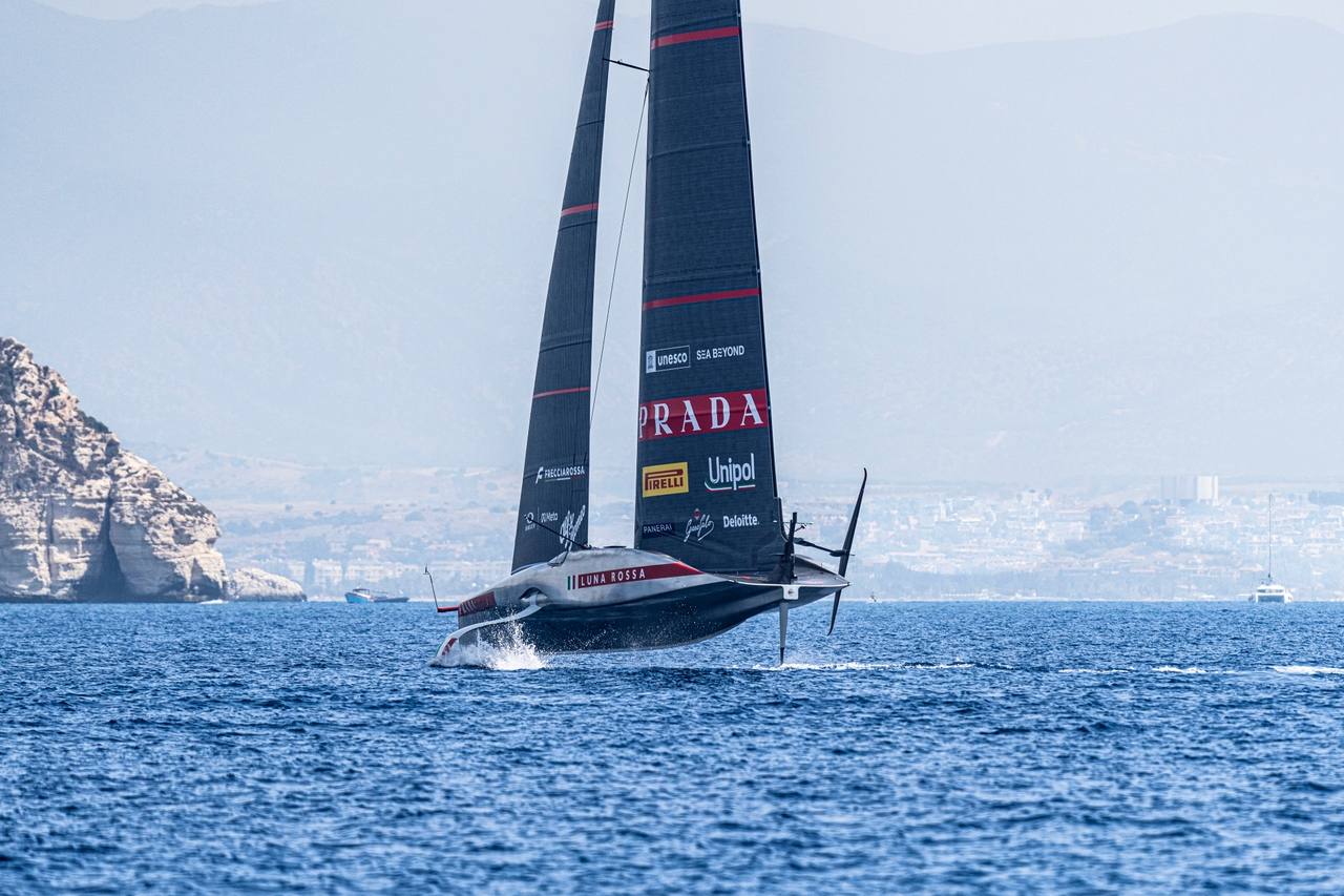 Luna Rossa At The Limit In Cagliari