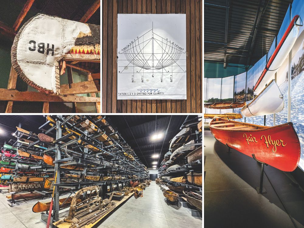 Paddle craft from all over the world are on display, along with scale models. // Photo credit: Bruno Cianci
