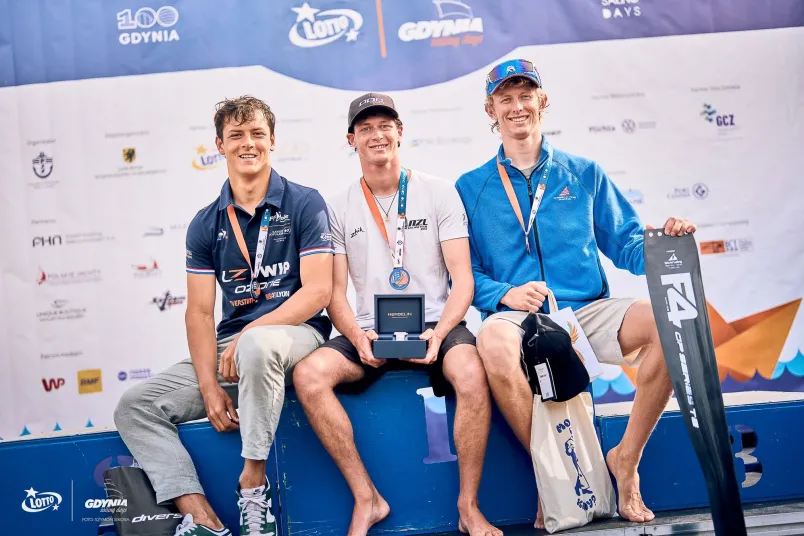 2026 World Sailing Test Event: New Zealand's Kosta Gladiadis stuns fleet with wingfoil gold imedal; teammate Sean Herbert wins bronze