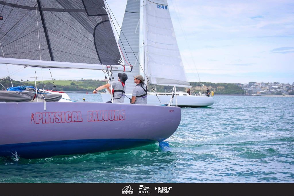 Physical Favours during the 2025 Doyle Sails Cavalli Islands Yacht Race. // Photo credit: Insight Media