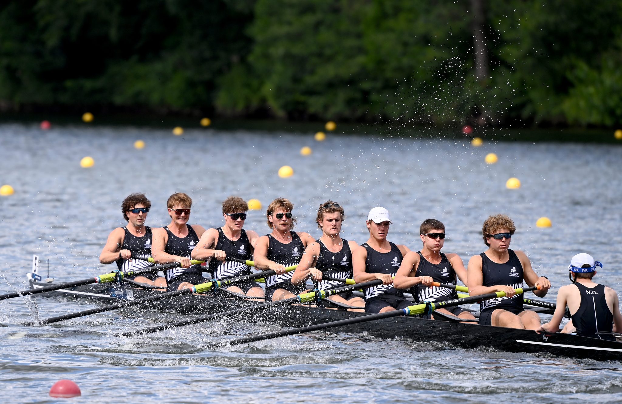 Rookie new Zealand eight impresses