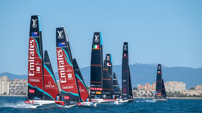 Two Months To Go And Naples Set To Ignite For The Second Preliminary Regatta With Nine Ac40s Doing Battle