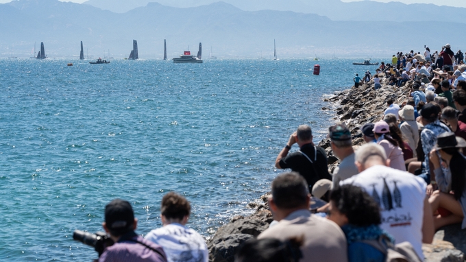 Two Months To Go And Naples Set To Ignite For The Second Preliminary Regatta With Nine Ac40s Doing Battle