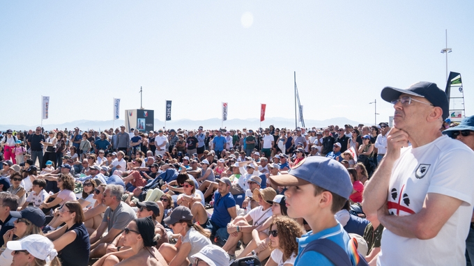 Two Months To Go And Naples Set To Ignite For The Second Preliminary Regatta With Nine Ac40s Doing Battle