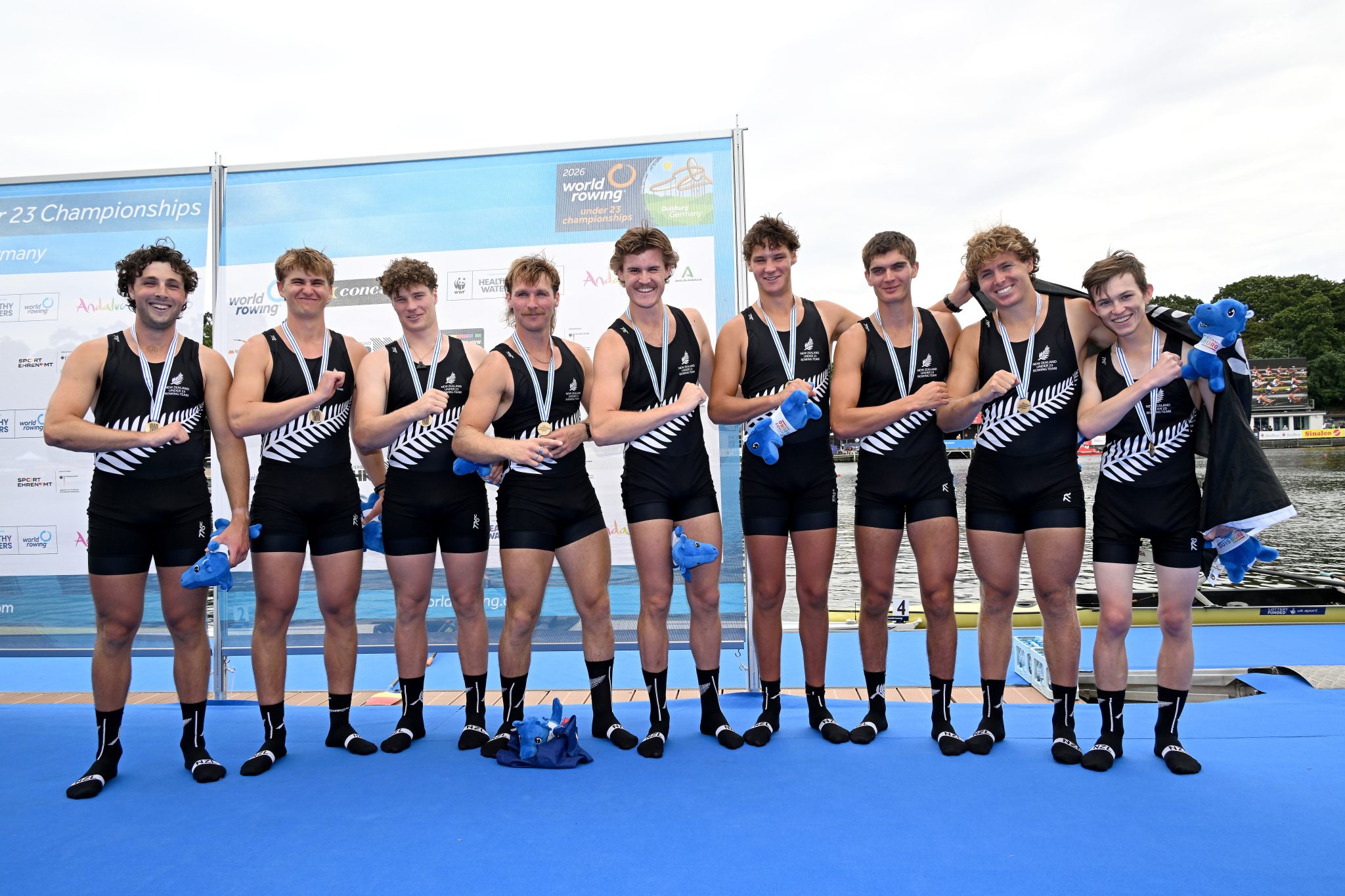 Kiwi eight back on the podium at U23 Worlds