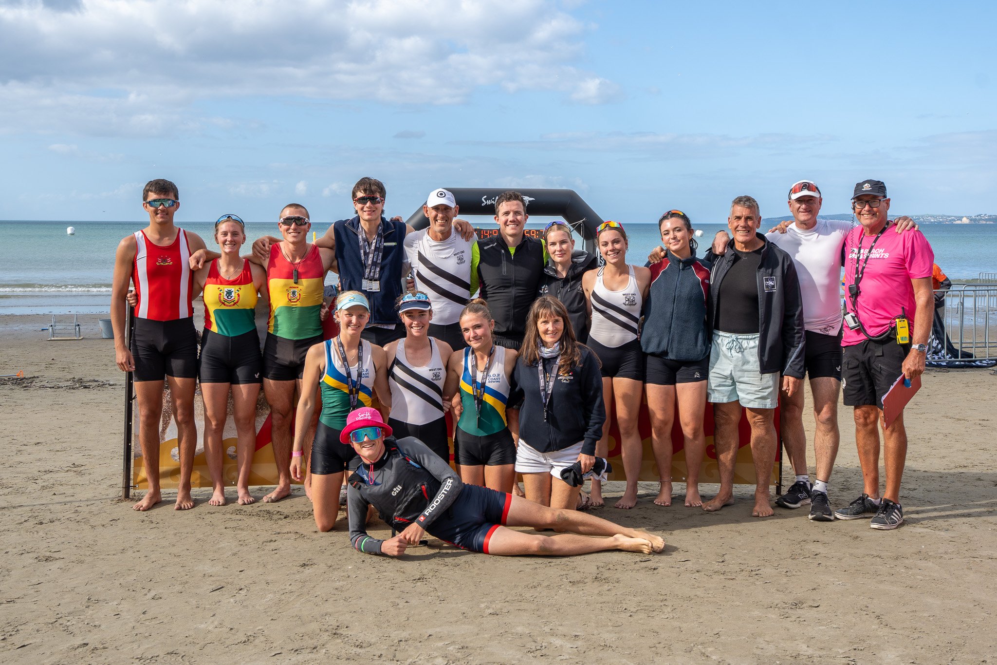 From Flatwater to Fast Lane: Jacob and Millie's Beach Sprint Success
