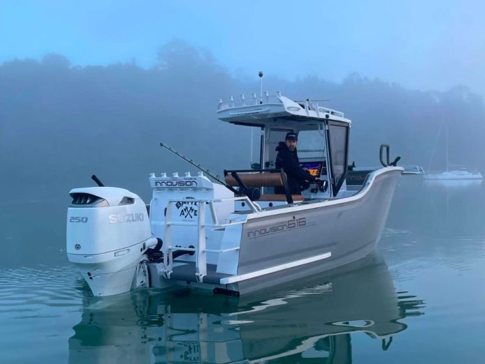 Battle Axe, the next evolution of the IV616 Venture. // Photo courtesy of Innovision Boats