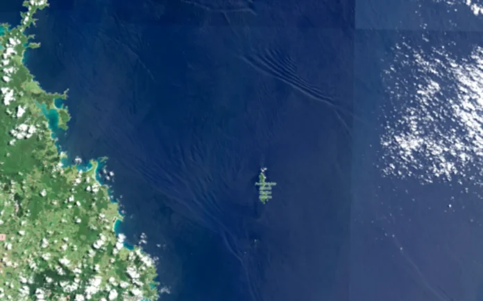 An image from Sentinel 2 provided through the Copernicus. Supplied. An image from Sentinel 2 provided through the Copernicus. // Supplied.
