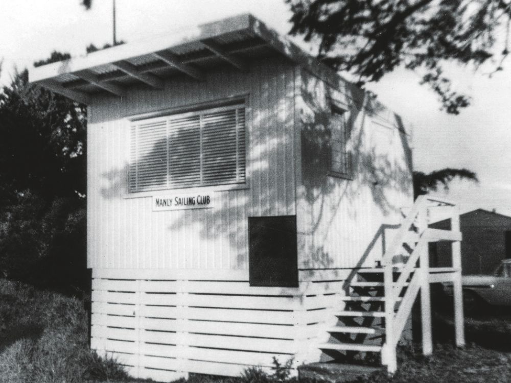 Manly Sailing Club’s clubrooms 1959. // Supplied