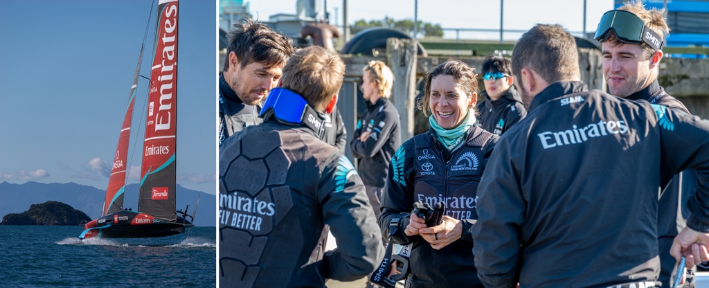 Chasing Frost And Firepower: Emirates Team New Zealand Return To Auckland Waters