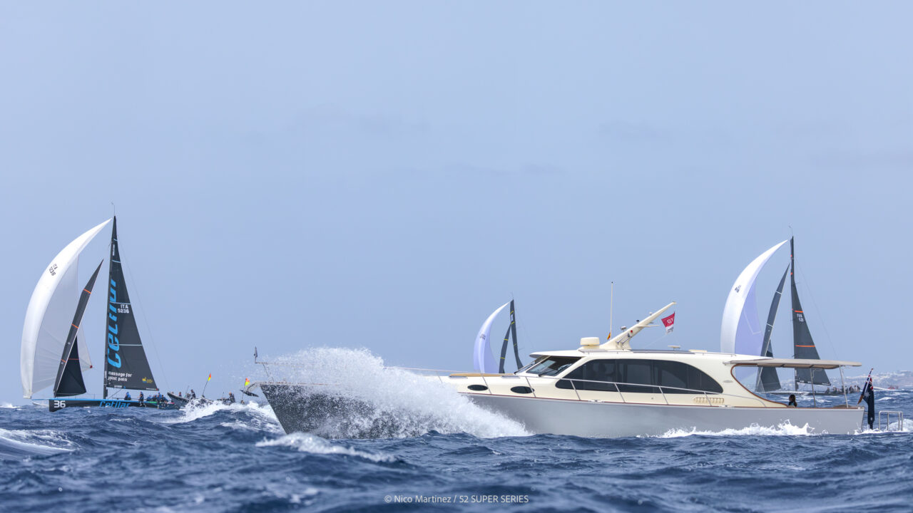 Impeccable Paprec lay down the gauntlet, setting the pace in windy Lanzarote