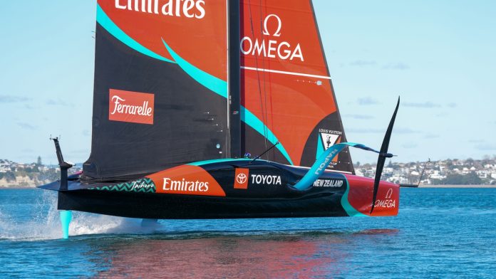 5 August 2026, America’s Cup Recon, Emirates Team New Zealand, Taihoro, AC75, Day 20 Sam Thom / America's Cup
