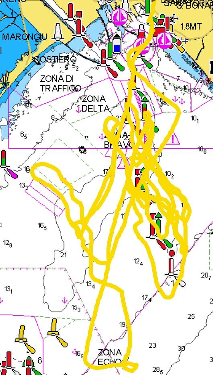 Near Capsize In Cagliari For Luna Rossa