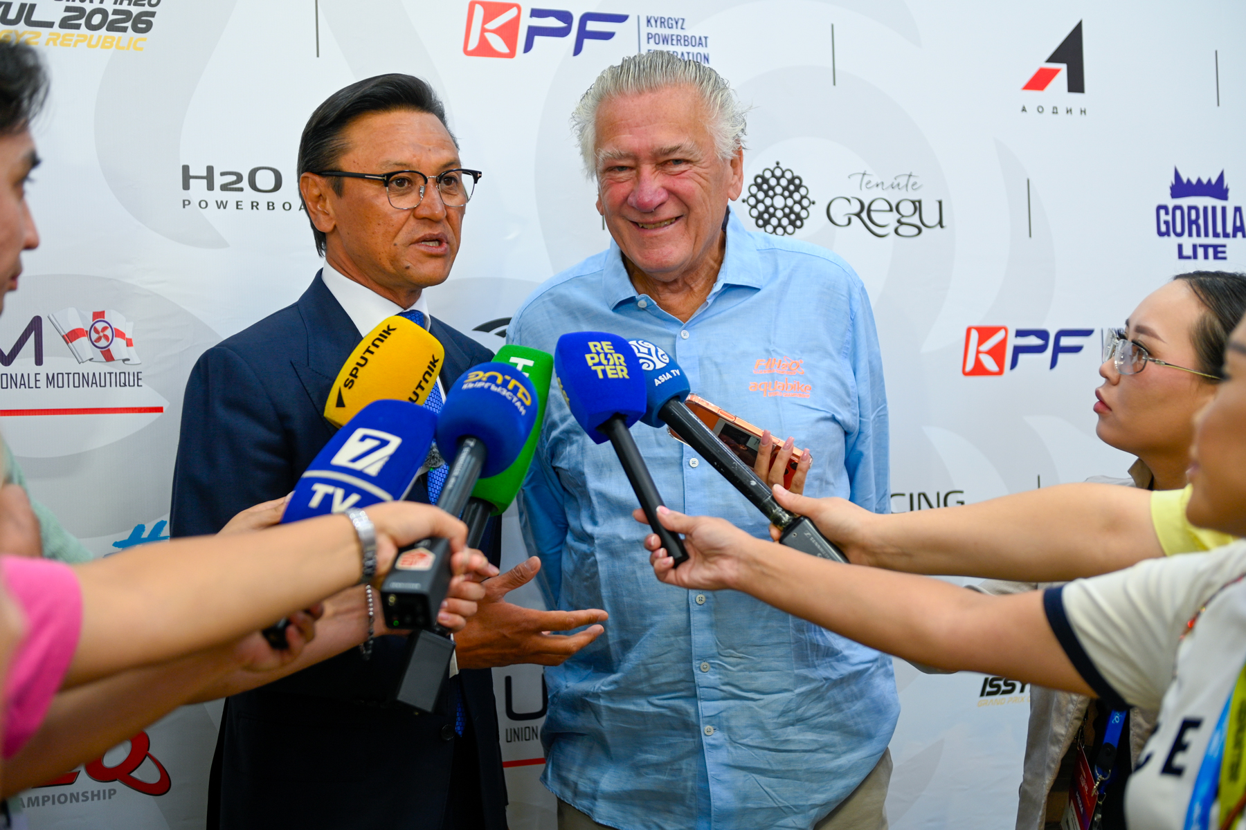 Press conference opens proceedings for inaugural Grand Prix of Kyrgyzstan