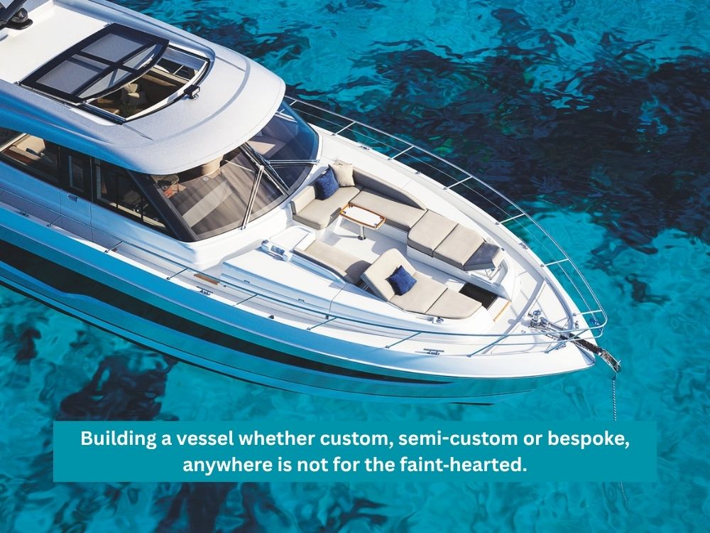Riviera builds popular semi-custom motoryachts. // Supplied