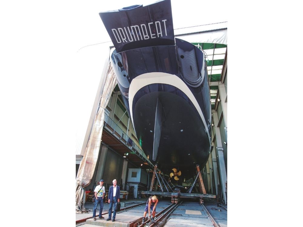Contract security applies to imported boats bought through local dealers or directly from large scale manufacturers, refit work, and custom builds like the Catalyst. // Supplied