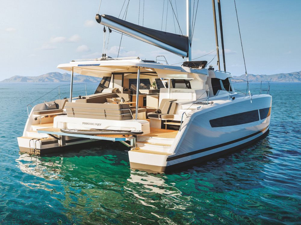 Contract security applies to imported boats bought through local dealers or directly from large scale manufacturers, refit work, and custom builds like the Catalyst. // Supplied
