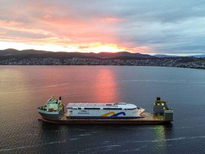 INCAT Tasmania Hull 096 // Photo courtesy INCAT Tasmania via LinkedIn