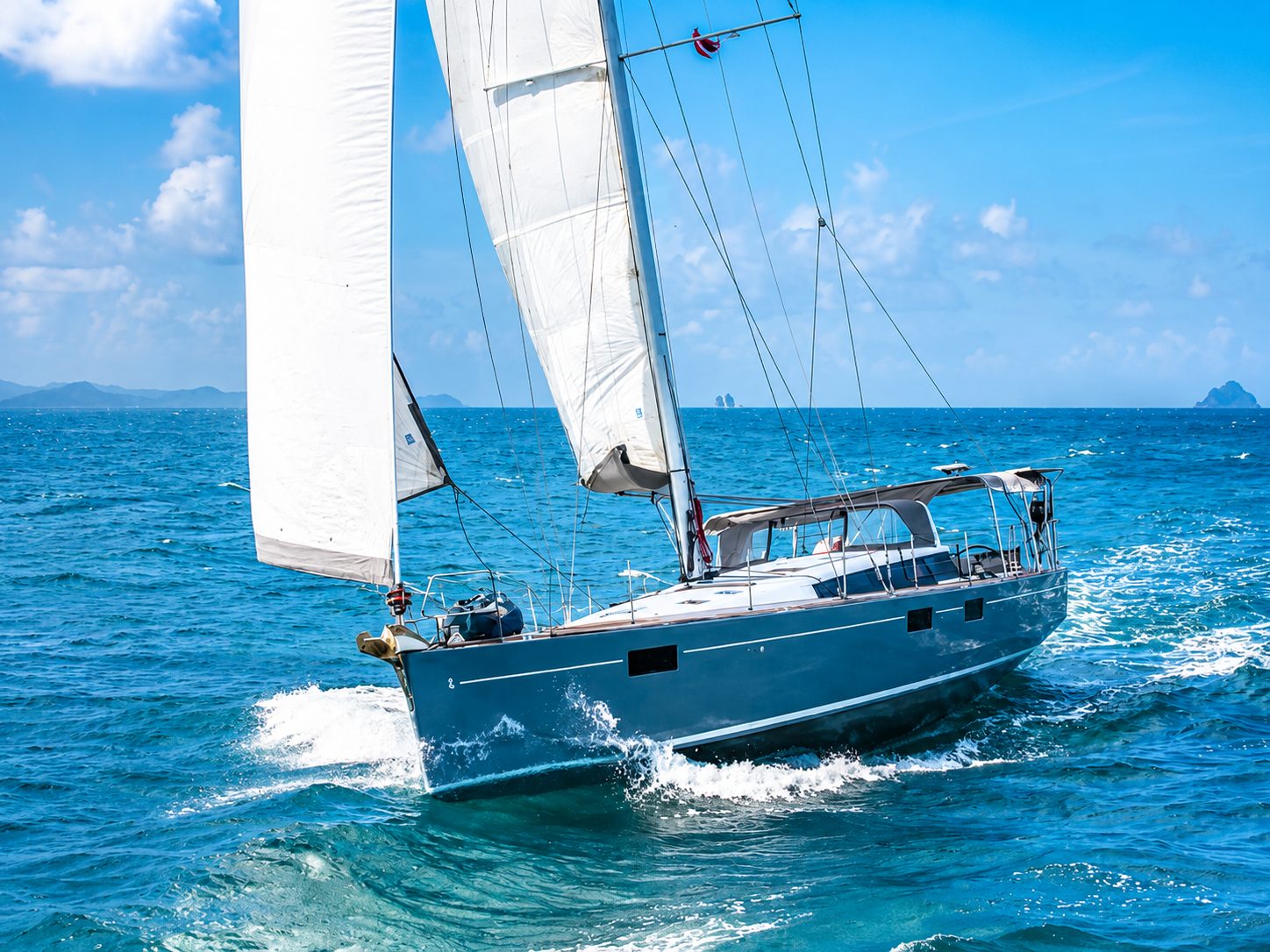 Refitted Beneteau Sense 55 Imperia for sale via McD Yachts