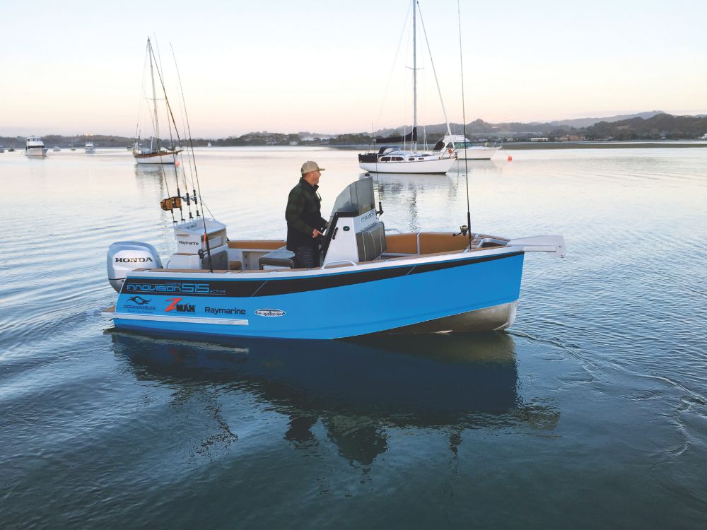 Small easily managed open boats are good in sheltered waters.