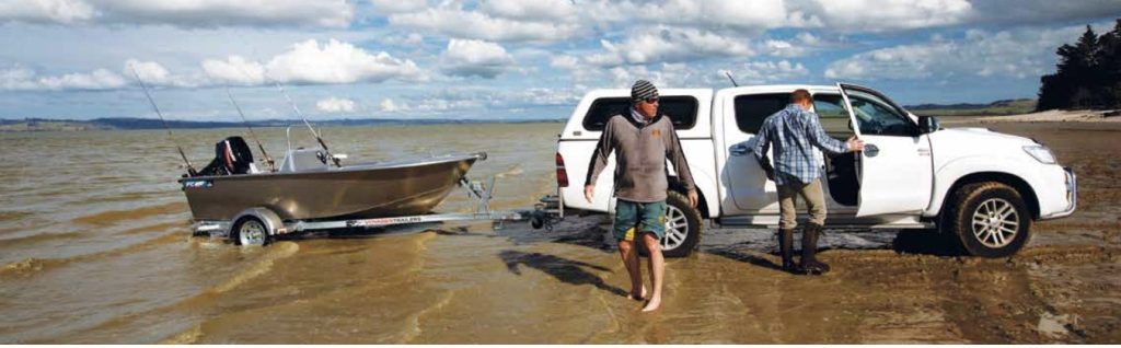 Small easily managed open boats are good in sheltered waters.