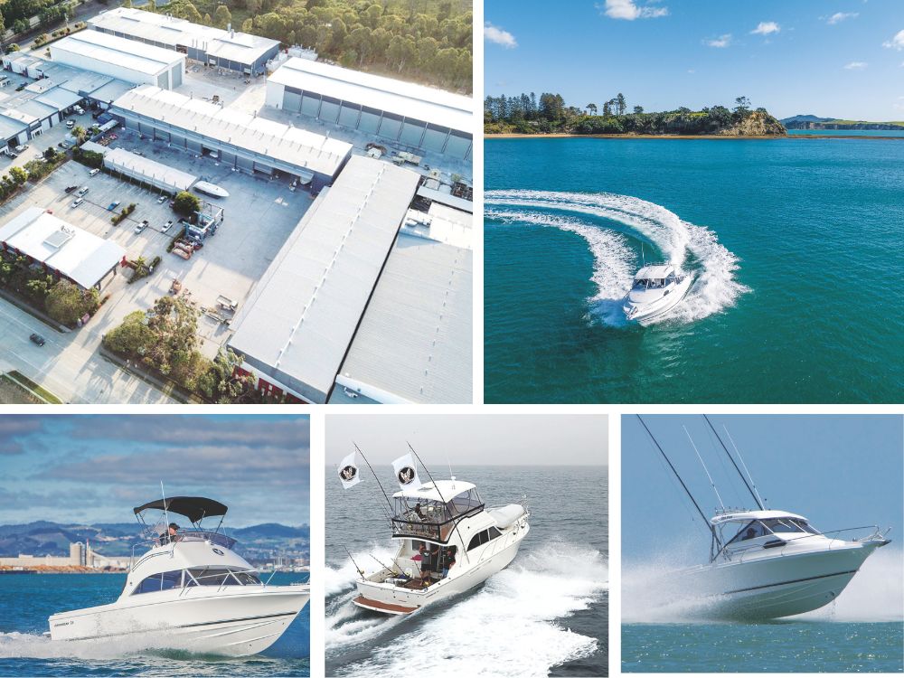 Maritimo's modern yard on Australia's Gold Coast builds luxury motoryachts for the world.