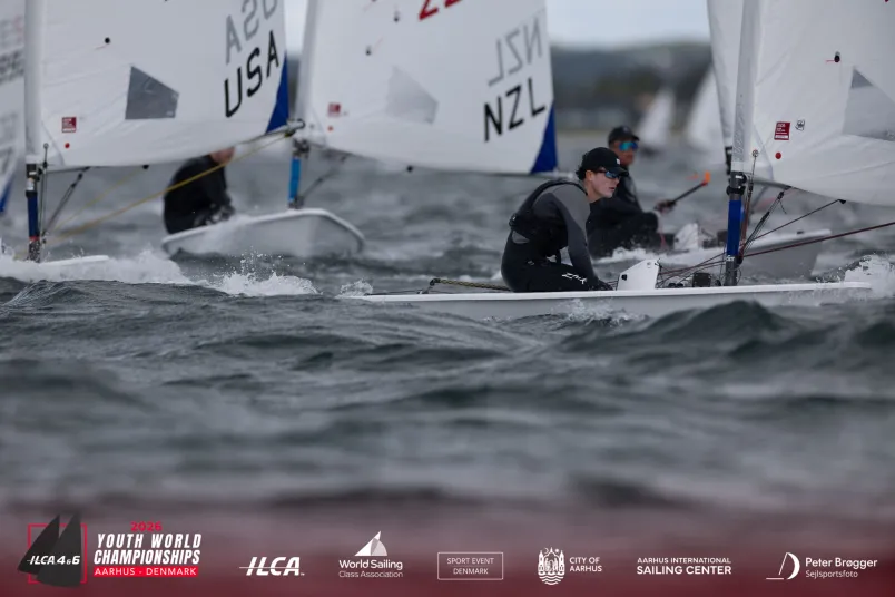 2026 ILCA 6 Youth World Championship, Day 3: New Zealand's Chloe Turner surges into podium contention in Aarhus