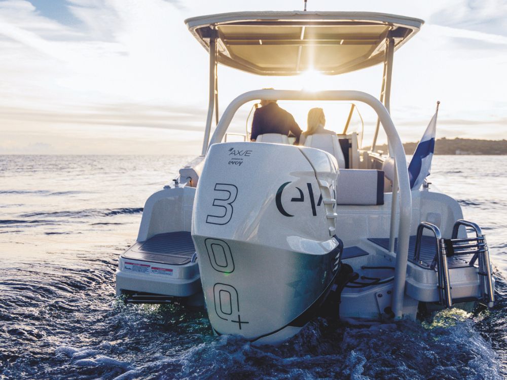 Electric outboards are already viable and available.