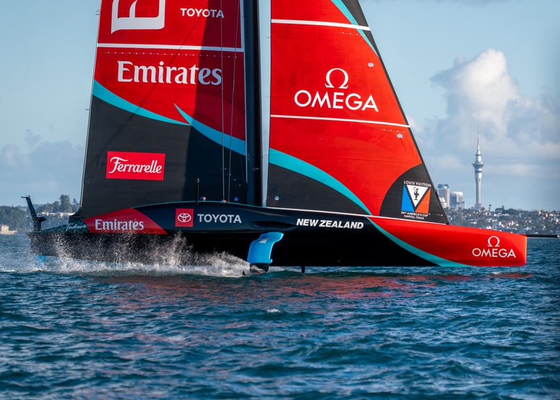 Emirates Team New Zealand Wraps Up High-Octane Mid-Winter Ac75 Auckland Testing Block